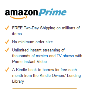 Amazon Prime Details