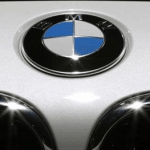 bmw logo on car picture