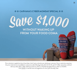 Carvana sale