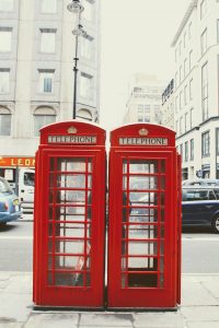 London phone booth