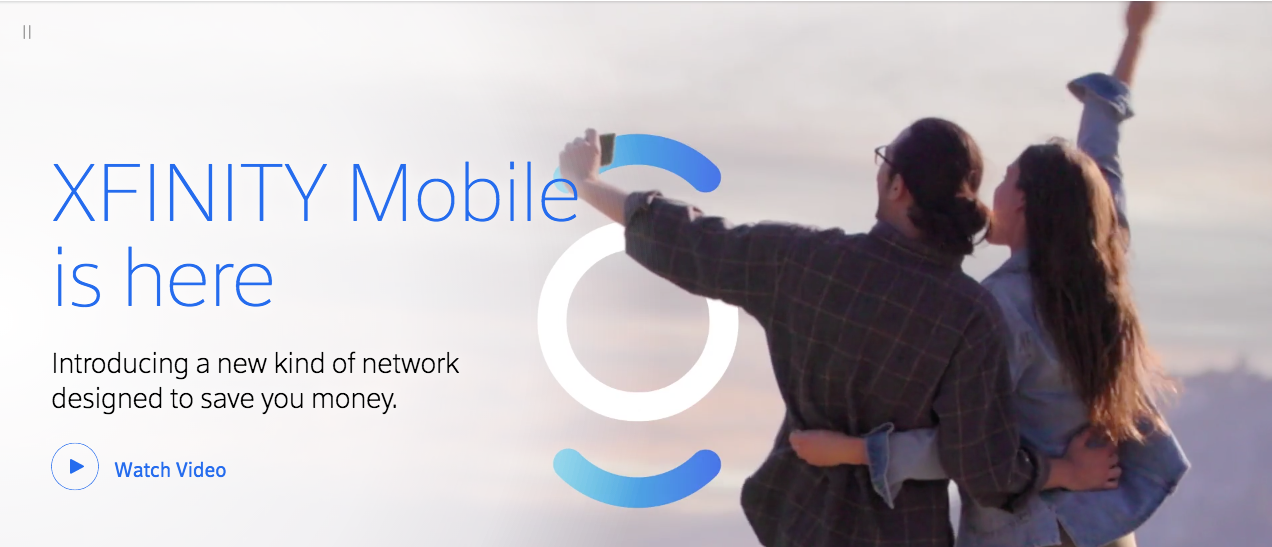 Xfinity Mobile Screenshot